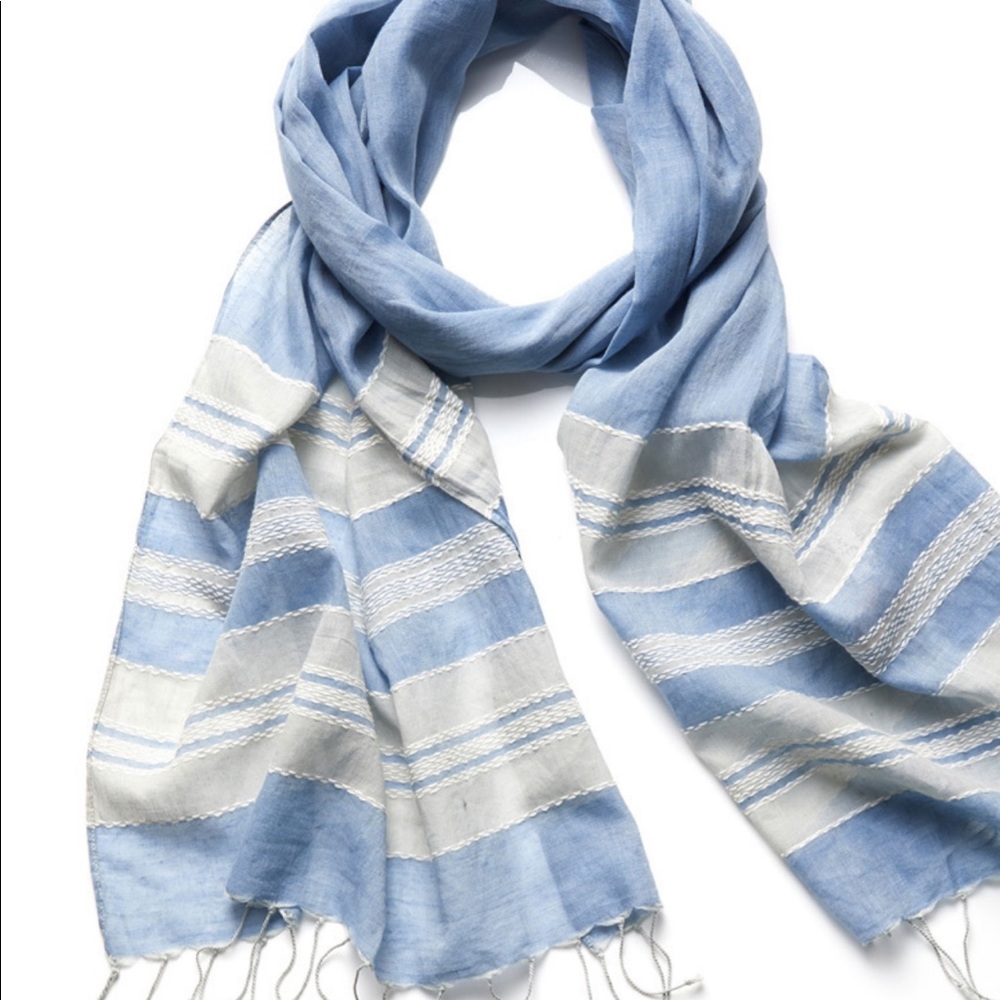 Coastal Stripe Scarf